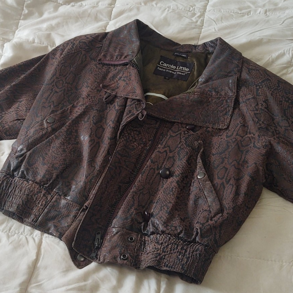 Snakeskin jacket of your dreams